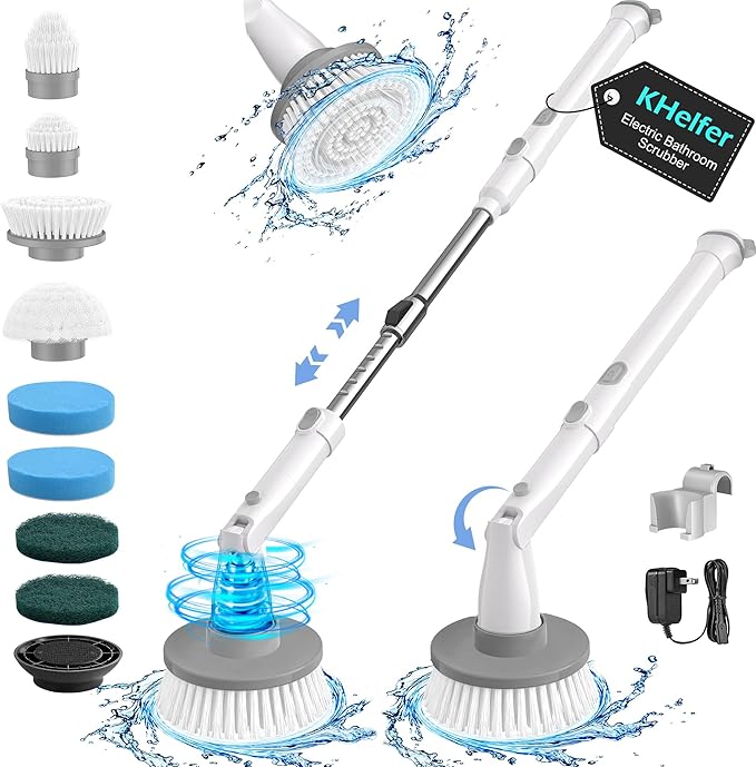 kHelfer Electric Spin Scrubber Kh8, Upgrade